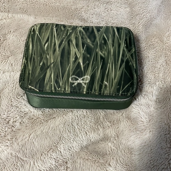 Anya Hindmarch Bags Anya Hindmarch Cosmetic Bag In Grass Print Wash